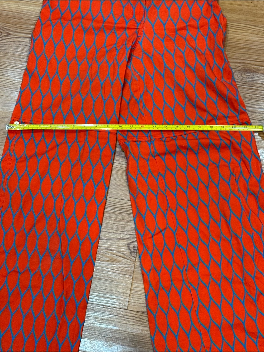 Kenzo Green and Red Flare Jeans - Picture 13 of 13